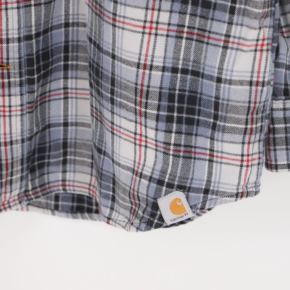 NATIONAL PARKS UPCYCLED REWORKED Flannel Shirt Size L - Picture 5 of 5